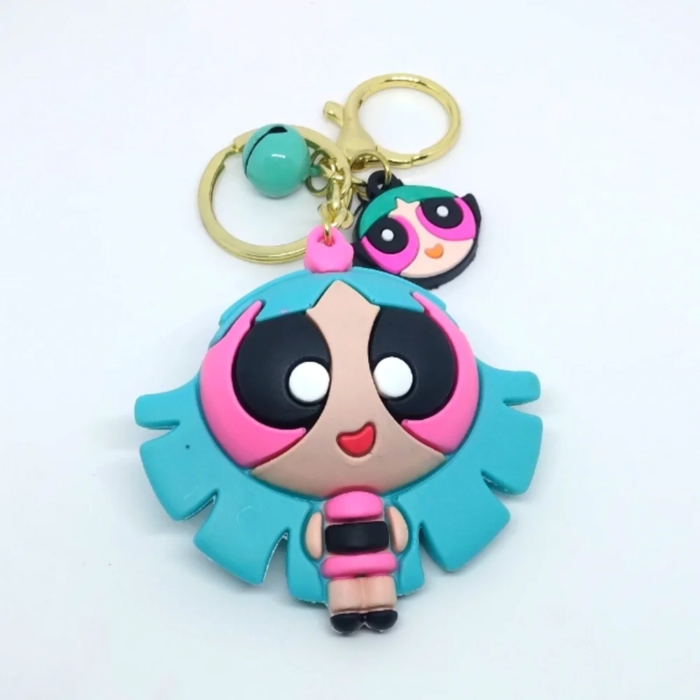 Powerpuff girls keychain